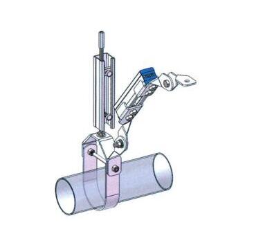 侧向抗震支吊架图片 侧向抗震支吊架图片